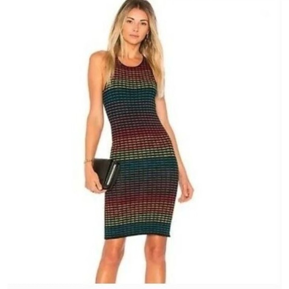 House Of Harlow 1960 x Revolve Bodycon Rainbow Dress